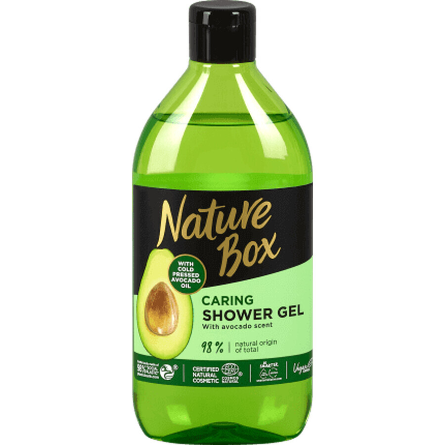 Nature Box Avocado Douchegel, 385 ml