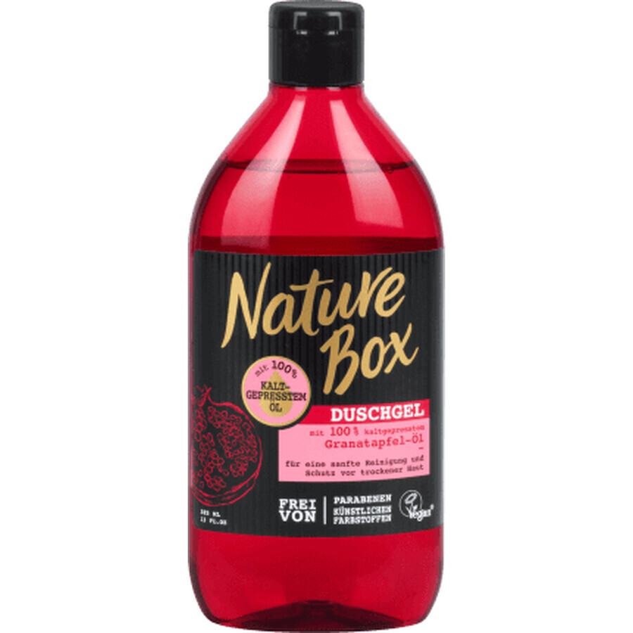 Nature Box Granaatappel Douchegel, 385 ml