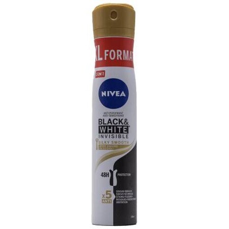 Nivea Déodorant Spray B&W Fresh, 200 ml