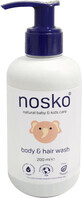 Nosko Mousse nettoyante pour le corps et les cheveux, 200 ml