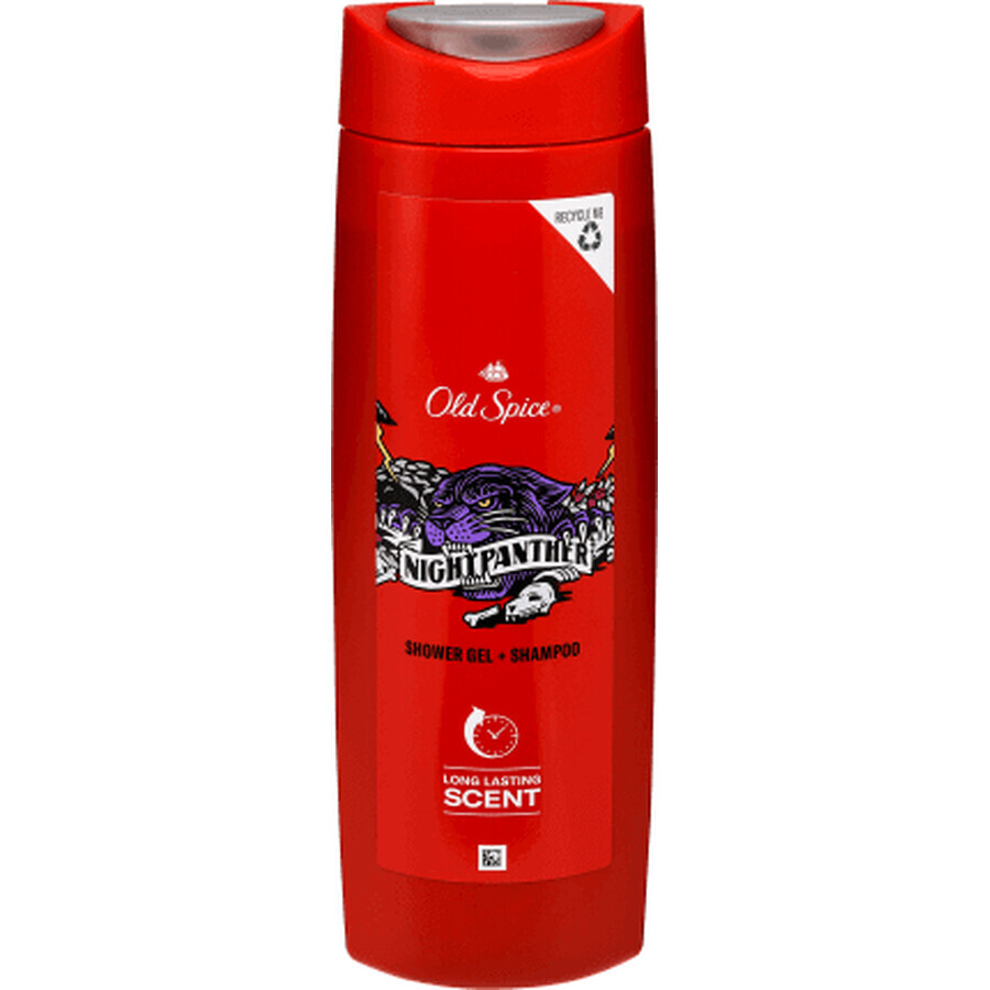 Old Spice Night Panther Douchegel, 400 ml