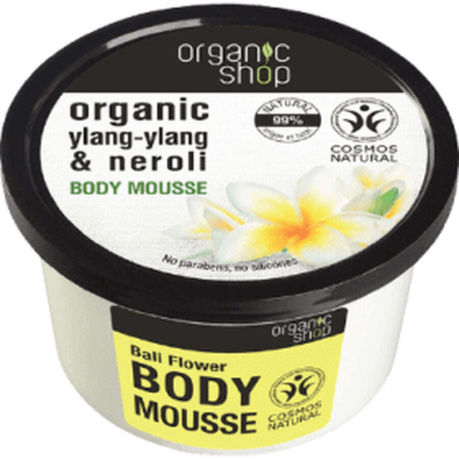 Organic Shop Bali Flower mousse corporelle, 250 ml