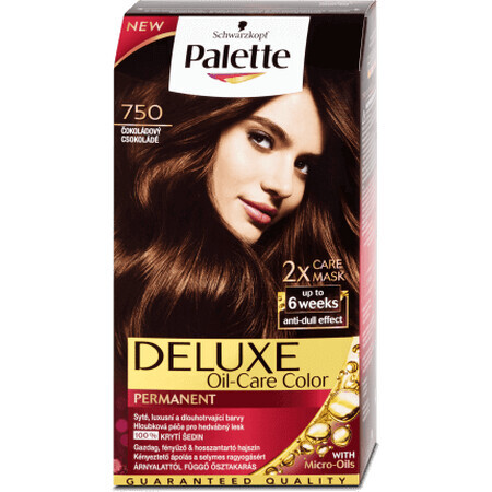 Palette Deluxe Permanentverf 750/3-65 Chocoladebruin, 1 st