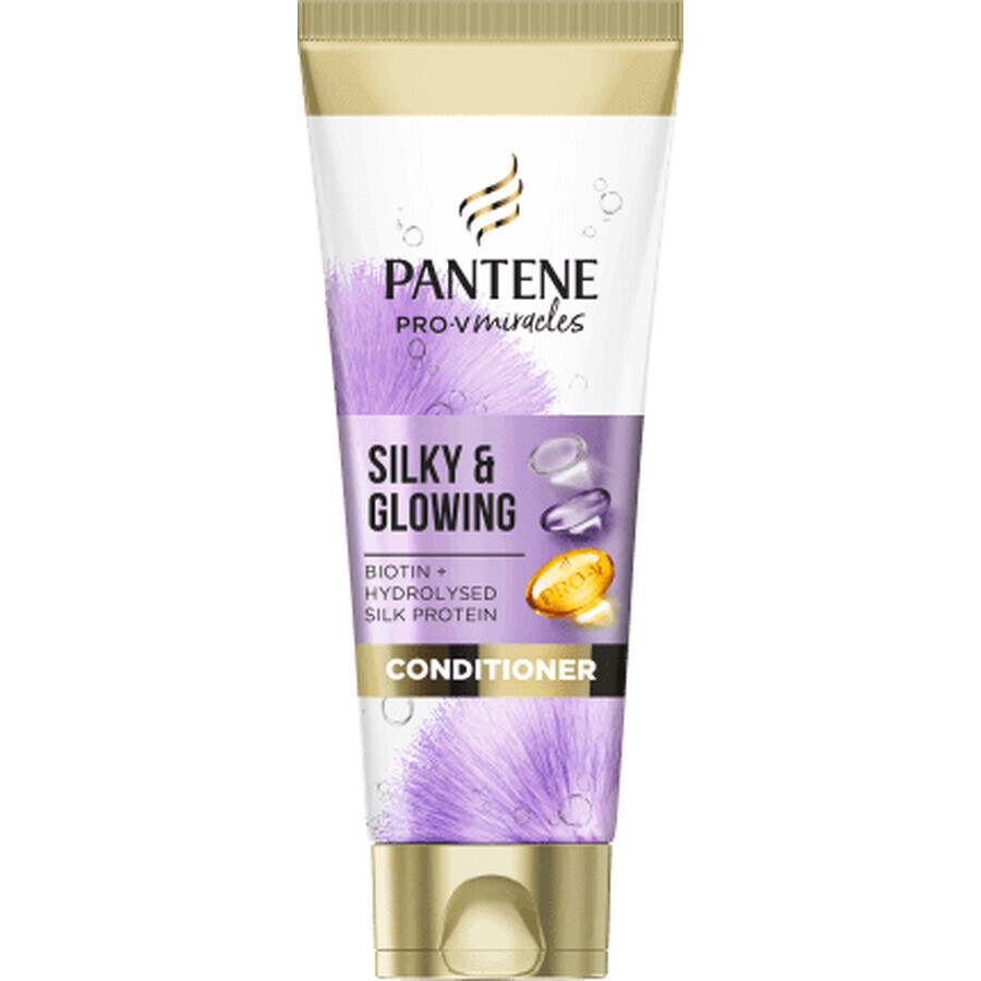 Pantene Silk and Glow Conditioner, 200 ml