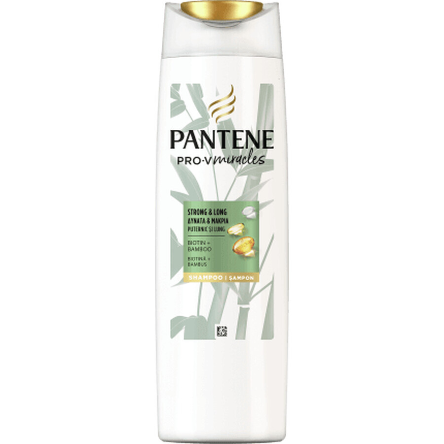 Pantene Shampoo per capelli forti e lunghi, 300 ml