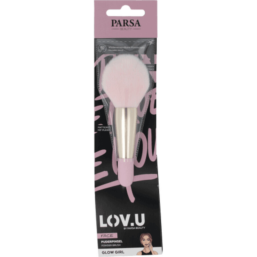 Parsa Beauty LOV.U pensulă pentru aplicarea pudrei, 1 buc