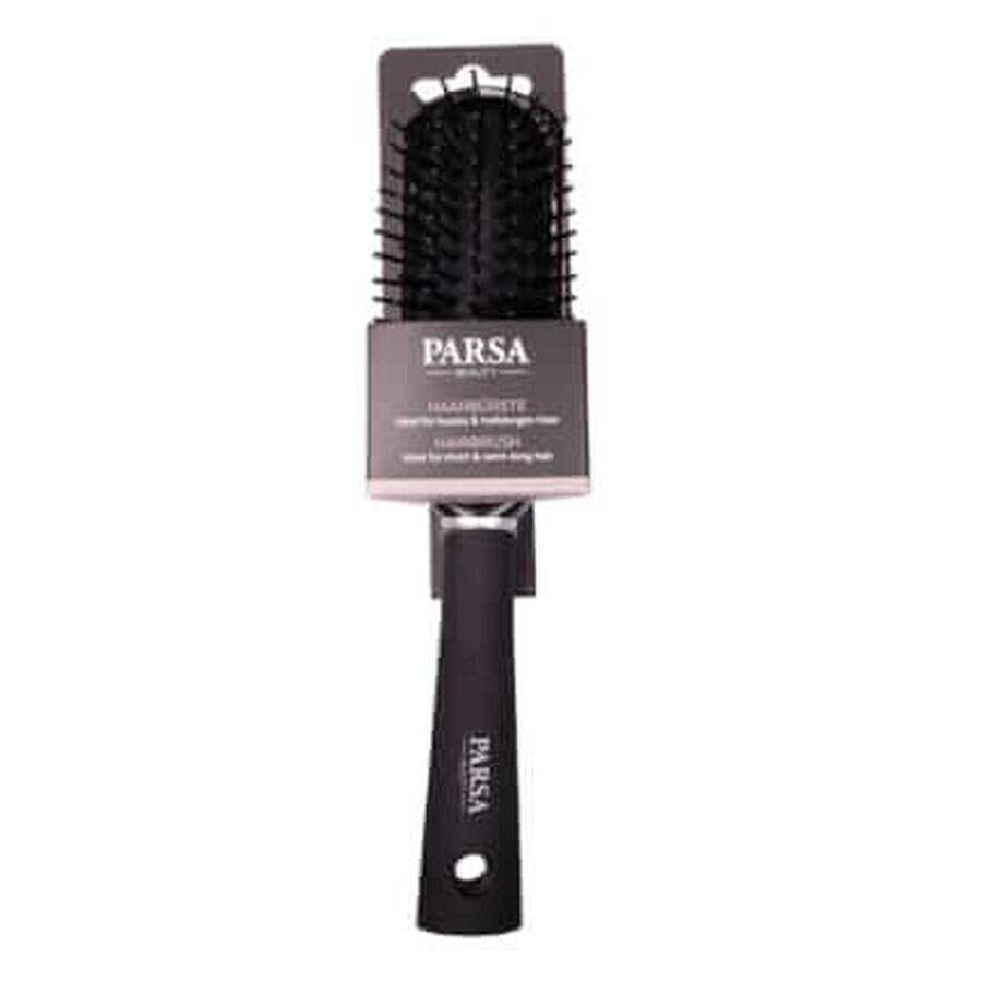 Parsa Beauty Perie de păr Trend Line îngustă cu peri din plastic, 1 buc