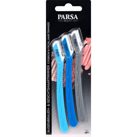 Parsa Beauty Trimmer sprâncene și păr facial, 3 buc