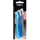Parsa Beauty Wenkbrauw- en gezichtshaartrimmer, 3 stuks