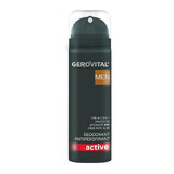 Gerovital Men Active Antiperspirant Deodorant, 150 ml, Farmec
