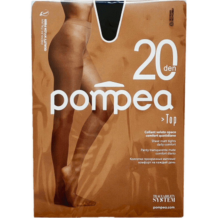 Pompea Damestop Nero 20 DEN 3-M, 1 st