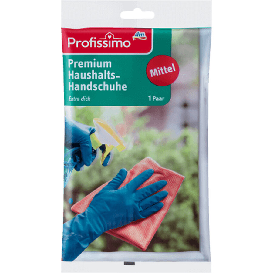 Profissimo Huishoudhandschoenen, maat M, 1 stuk