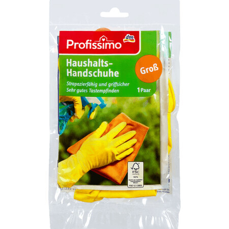 Profissimo Haushaltshandschuhe, Größe L, 1 Stück