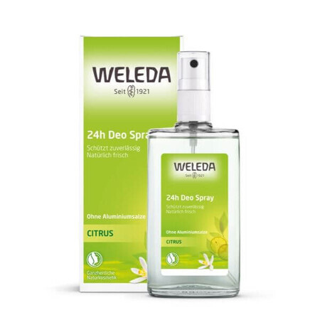 Déodorant aux agrumes, 100ml, Weleda