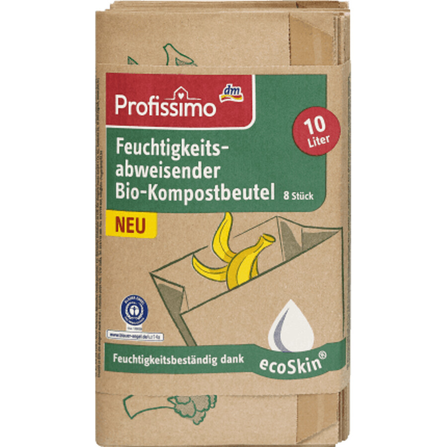 Profissimo Vochtbestendige organische compostzak 10L, 10 l