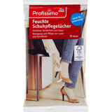 Lingettes pour chaussures Profissimo, 15 pièces