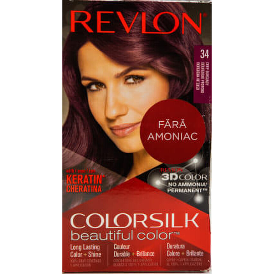 Revlon Permanente kleurstof 34 diep bordeaux, 1 st