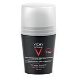 Vichy Homme Antiperspirant Roll-On Deodorant Extreme Control voor mannen 72u, 50 ml