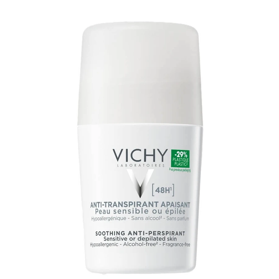 Vichy 48h Antiperspirant roll-on deodorant zonder parfum, 50 ml