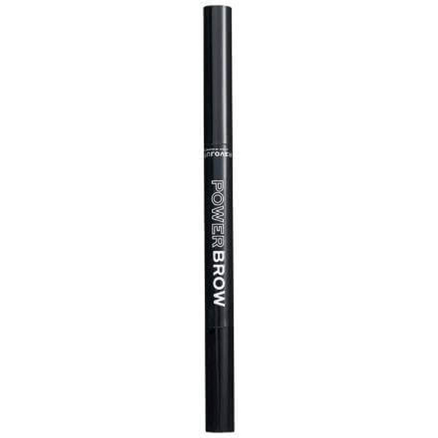 Revolution Power Brow Crayon à sourcils brun foncé, 0,3 g