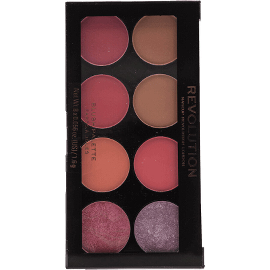 Revolution Ultra Blush Palette de fards à joues Sugar&Spice, 12.8 g