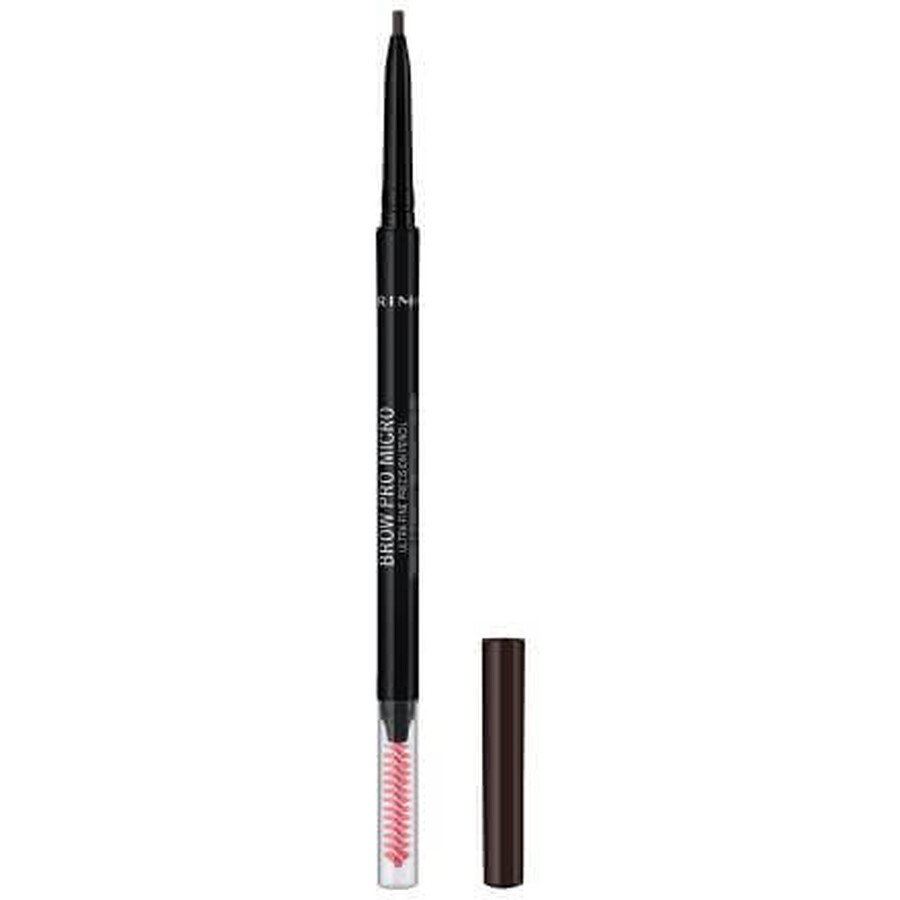 Rimmel London Brow Pro Micro Wenkbrauwpotlood 002 Zacht Bruin, 1 st