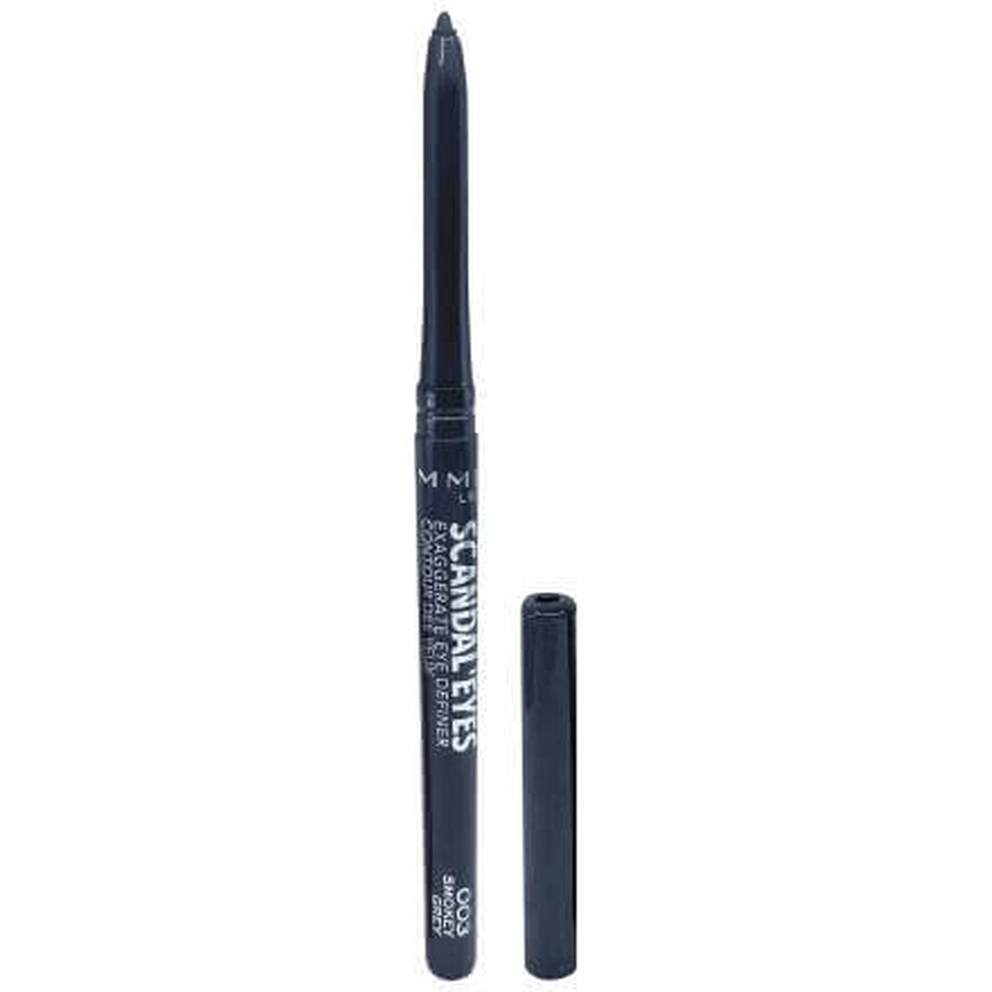 Rimmel London Crayon pour les yeux Scandal'Eyes Exaggerate 003 Smokey grey, 0,35 g