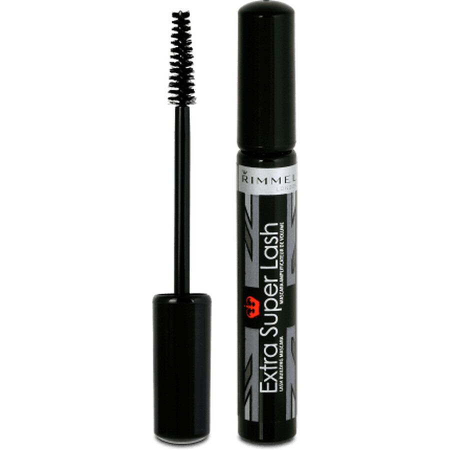 Rimmel London Extra Super Lash Mascara 102 Bruin Zwart, 8 ml