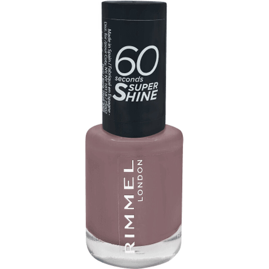 Rimmel London Nagellack 60 Seconds Super Shine 101 Taupe Throwback, 8 ml