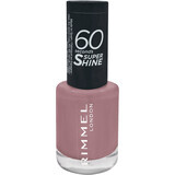 Rimmel London Vernis à ongles 60 Seconds Super Shine 230 Mauve to the music, 8 ml