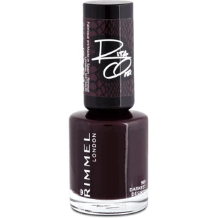 Rimmel London Nagellak 60 Seconds Super Shine 901 Darkest Desires, 8 ml