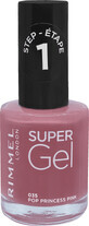 Rimmel London Super Gel Nagellak 035 Pop prinses roze, 12 ml