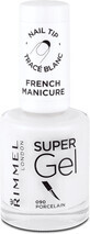 Rimmel London Super Gel French Manicure Nagellak 090 Porcelain, 12 ml