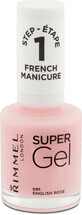 Rimmel London Super Gel French Manicure Nagellak 091 Engelse roos, 12 ml