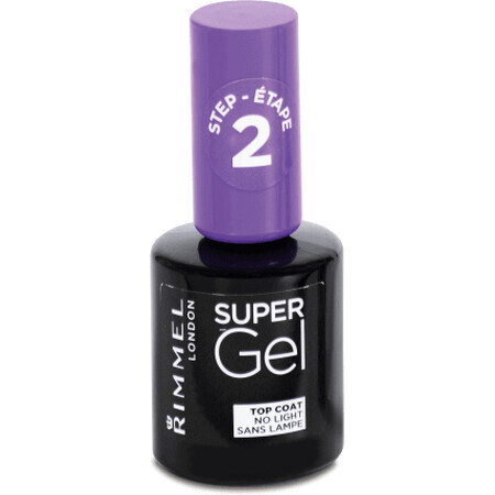 Rimmel London Lac de unghii Super Gel Top Coat, 12 ml