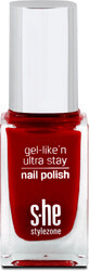 She stylezone color&amp;amp;style Gel-like&#39;n ultra stay nail polish 322/340, 10 ml