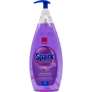 Sano Spark vloeibaar afwasmiddel met lavendelgeur, 1 l