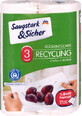 Saugstark&amp;amp;Sicher Keukenhanddoeken Recycling 3 laags 280 vel, 2 stuks