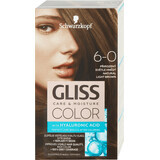 Schwarzkopf Gliss Color Permanent haarkleuring 6-0 Natuurlijk lichtbruin, 1 st