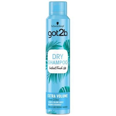 Schwarzkopf got2b Şampon uscat pentru volum, 200 ml