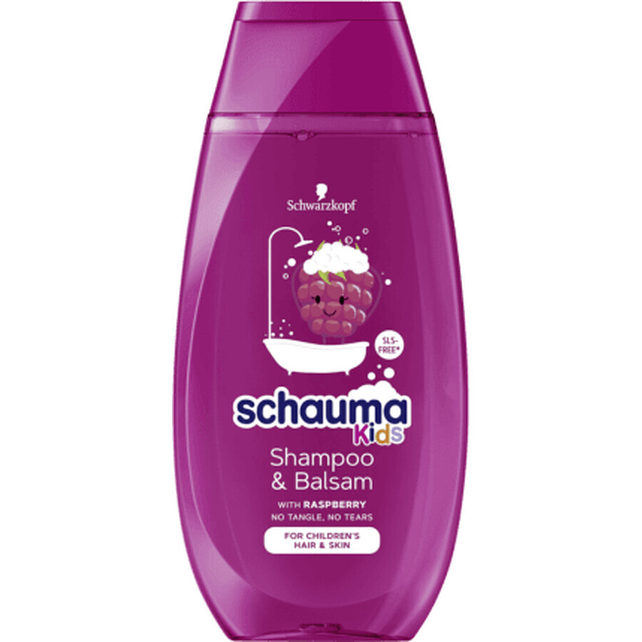 Schwarzkopf Schauma Kindershampoo framboos, 400 ml