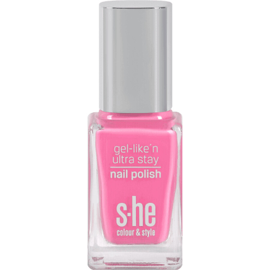 S-he colour&style Vernis à ongles Gel-like'n ultra stay 322/315, 10 ml