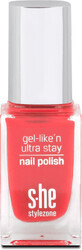 S-he colour&amp;amp;style Gel-like&#39;n ultra stay nagellak 322/320, 10 ml