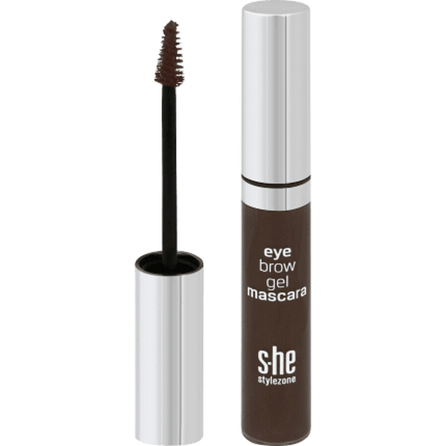 S-he colour&style eyebrow gel mascara 150/003, 6 ml