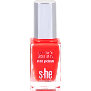 S-he colour&amp;style Gel-like'n ultra stay nagellak 322/408, 10 ml
