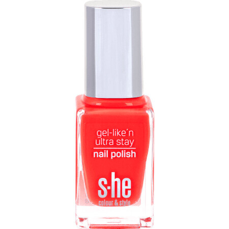 S-he colour&amp;style Gel-like'n ultra stay nagellak 322/408, 10 ml