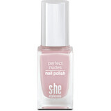S-he colour&style Vernis à ongles Perfect nudes 320/040, 10 ml