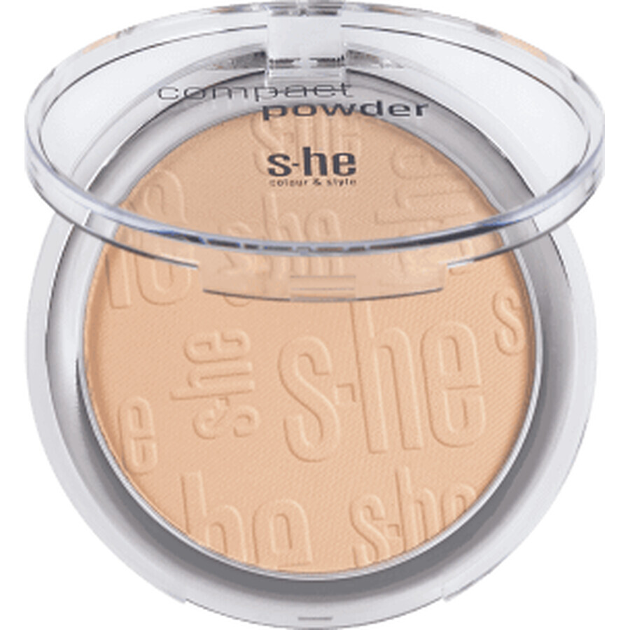 S-he colour&amp;style compact poeder 175/403, 9 g