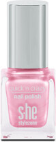 S-he colour&amp;amp;style Quick&#39;n crazy nagellak 323/625, 6 ml