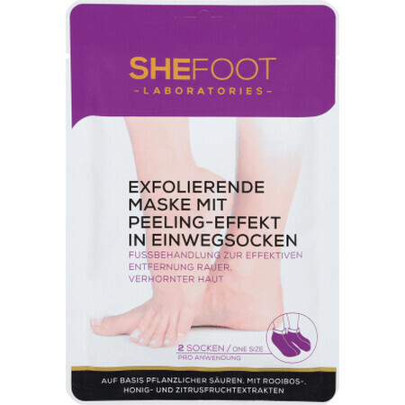 SHEFOOT Exfoliating Fußmaske, 1 Stück